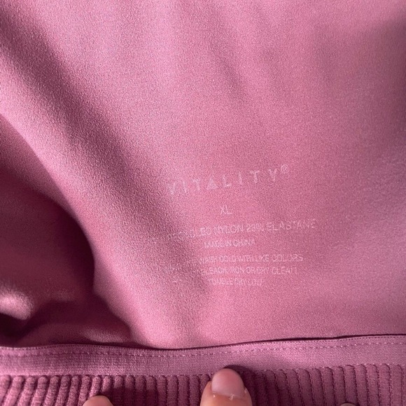 Vitality Cloud II Asym Sports Bra One Shoulder Mauve XL Yoga‎ Pilates - Picture 5 of 6